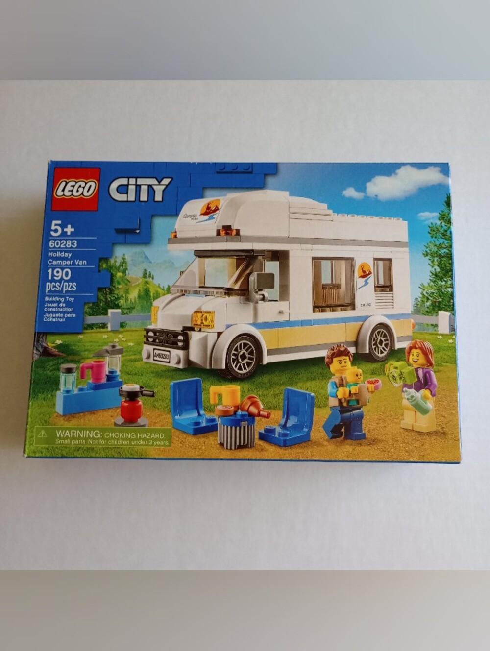 LEGO City Holiday Camper Van (60283) - Incomplete - For Parts Only - See Photos